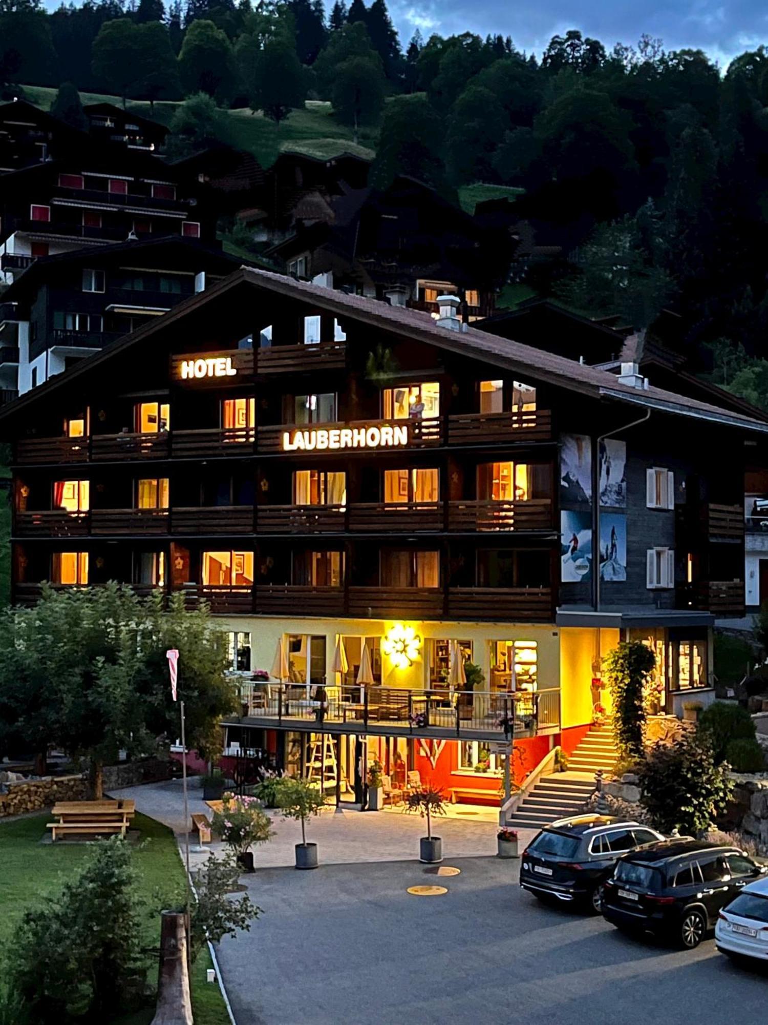 Lauberhorn Hotel Grindelwald Exterior foto