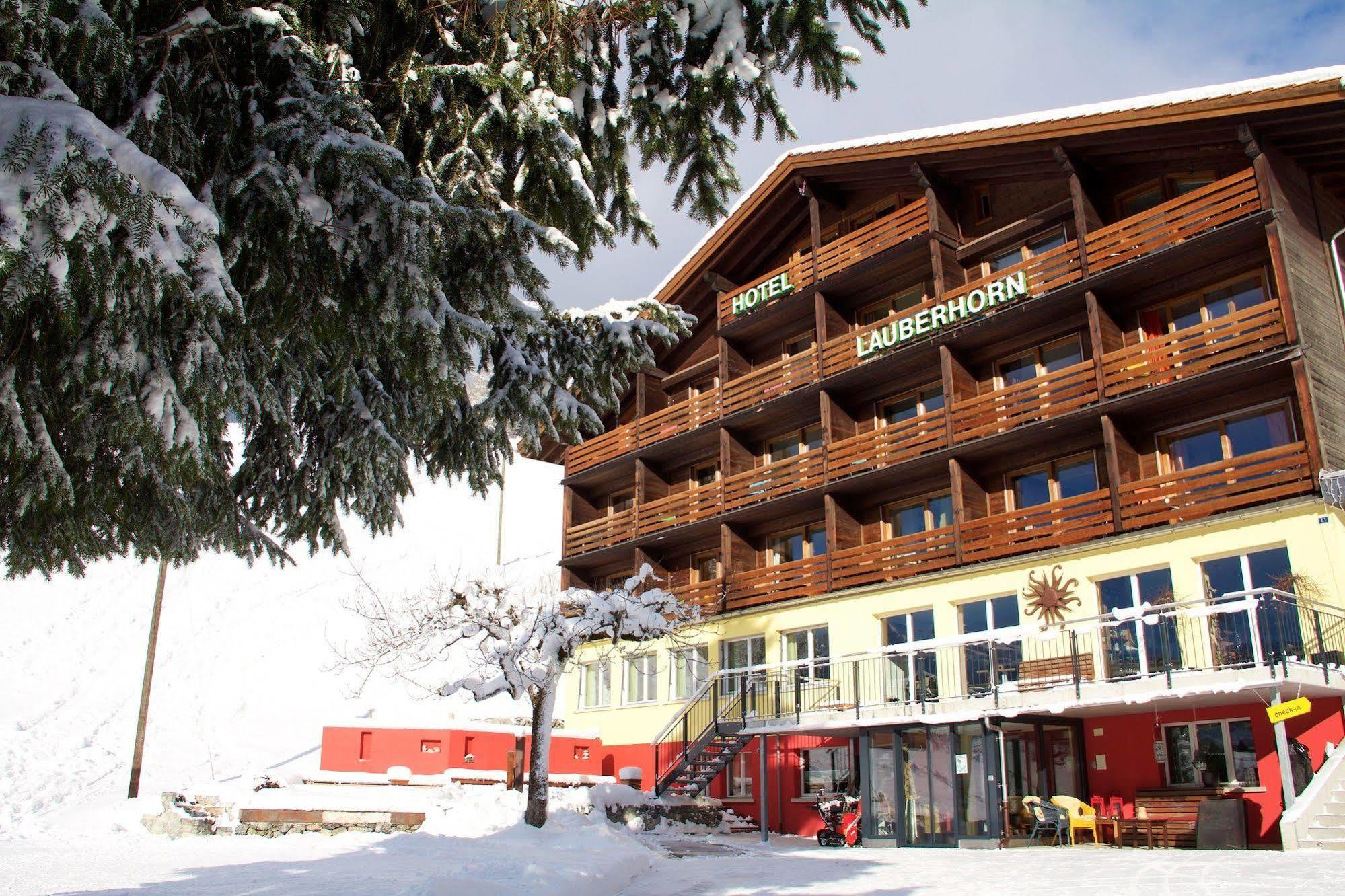 Lauberhorn Hotel Grindelwald Exterior foto